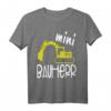Mini Bauherr I Bagger I Lustiges Kinder Baustellen T-Shirt – Perfektes Geschenk für kleine Bauherren & Richtfest-Outfit