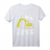 Mini Bauherr I Bagger I Lustiges Kinder Baustellen T-Shirt – Perfektes Geschenk für kleine Bauherren & Richtfest-Outfit