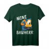 Kinder Mini Bauherr T-Shirt mit Bagger – Lustiges Geschenk für kleine Bauherren zu Geburtstag, Weihnachten & Richtfest