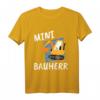 Kinder Mini Bauherr T-Shirt mit Bagger – Lustiges Geschenk für kleine Bauherren zu Geburtstag, Weihnachten & Richtfest