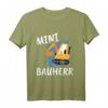 Kinder Mini Bauherr T-Shirt mit Bagger – Lustiges Geschenk für kleine Bauherren zu Geburtstag, Weihnachten & Richtfest