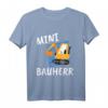 Kinder Mini Bauherr T-Shirt mit Bagger – Lustiges Geschenk für kleine Bauherren zu Geburtstag, Weihnachten & Richtfest