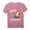 Kinder Mini Bauherr T-Shirt mit Bagger – Lustiges Geschenk für kleine Bauherren zu Geburtstag, Weihnachten & Richtfest