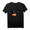Lustiges Schneemann Gesicht T-Shirt mit Wimpern - Perfekt für Winterurlaub, Skiausflug & als Kinderkostüm