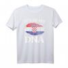 Lustiges Kroatien Shirt Geschenk für Kroaten - Heimatliebe, Flagge & Urlaubssouvenir für Geburtstag & Events