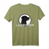 Labbimom Geschenk Labrador Mama Retriever - Schwarzes T-Shirt für Hundefans, perfekt für Labrador Liebhaber und Hundebesitzer zu Weihnachten, Geburtstag, Vatertag & Muttertag