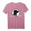 Labbimom Geschenk Labrador Mama Retriever - Schwarzes T-Shirt für Hundefans, perfekt für Labrador Liebhaber und Hundebesitzer zu Weihnachten, Geburtstag, Vatertag & Muttertag