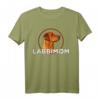 Labbimom Labrador Mama Retriever Foxred T-Shirt – Perfektes Outfit für Hundefans und Labrador Liebhaber, Ideal zu Weihnachten, Geburtstag, Vatertag & Muttertag