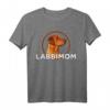 Labbimom Labrador Mama Retriever Foxred T-Shirt – Perfektes Outfit für Hundefans und Labrador Liebhaber, Ideal zu Weihnachten, Geburtstag, Vatertag & Muttertag