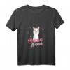 Damen Mama Lama T-Shirt mit Alpaka-Lamas Design – Lustiges Tierliebhaber-Shirt für Mütter & Lama-Fans