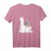 Faultier Koala Mama & Baby Reiten faul Lama Alpaka T-Shirt – Lustiges Tiermotiv für Koala- und Tierliebhaber, ideales Geschenk für Faulenztage & Weihnachten