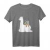 Faultier Koala Mama & Baby Reiten faul Lama Alpaka T-Shirt – Lustiges Tiermotiv für Koala- und Tierliebhaber, ideales Geschenk für Faulenztage & Weihnachten