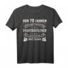 70. Geburtstag Bauernhof Treckerfahrer T-Shirt – Perfektes Geschenk für Landwirte, Großväter & Bauern mit Traktor-Motiv