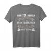 70. Geburtstag Bauernhof Treckerfahrer T-Shirt – Perfektes Geschenk für Landwirte, Großväter & Bauern mit Traktor-Motiv