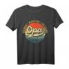 Lustiges Opa T-Shirt – Großvater Geschenkidee mit Spruch 'Der Mann, Der Mythos, Die Legende' für den besonderen Opa