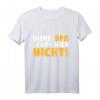 Herren Ohne Opa läuft hier nichts Schild - Lustiges T-Shirt für Opa, Rentner & Großvater als Geschenk zum Vatertag, Geburtstag oder Abschied