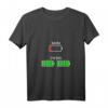 Mama von Zwillingen T-Shirt mit Akku Leer Motiv - Lustiges Eltern Geschenk für Mutter, Familienmama & Zwillingsmütter