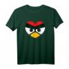 HapDog Angry Bird Herz T-Shirt – Liebevolles Merchandise für Kinder, Damen & Herren, Perfekt zum Valentinstag