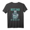 Star Wars The Mandalorian and Grogu Best Dad in the Galaxy T-Shirt – Perfektes Star Wars Geschenk für Vater, Familie & Fans