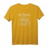 König der Lokomotive Eisenbahn Papa Sohn T-Shirt - Perfektes Geschenk für Züge- und Modelleisenbahn-Fans