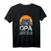Herren Rentner Geschenk - Ich Bin Ein Modelleisenbahn Opa T-Shirt für Eisenbahner, Lokführer & Modelleisenbahn Liebhaber