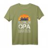 Herren Rentner Geschenk - Ich Bin Ein Modelleisenbahn Opa T-Shirt für Eisenbahner, Lokführer & Modelleisenbahn Liebhaber
