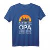 Herren Rentner Geschenk - Ich Bin Ein Modelleisenbahn Opa T-Shirt für Eisenbahner, Lokführer & Modelleisenbahn Liebhaber