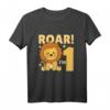 Löwe T-Shirt zum 1. Geburtstag für Kinder - Süße Afrika Tier Überraschung für Jungen und Mädchen, Geburtstagsgeschenk für 1-Jährige