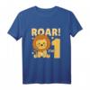 Löwe T-Shirt zum 1. Geburtstag für Kinder - Süße Afrika Tier Überraschung für Jungen und Mädchen, Geburtstagsgeschenk für 1-Jährige