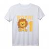 Löwe T-Shirt zum 1. Geburtstag für Kinder - Süße Afrika Tier Überraschung für Jungen und Mädchen, Geburtstagsgeschenk für 1-Jährige