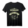 Superhelden ohne Umhang nennt man Opa T-Shirt – Originelles Geschenk für Großväter, Enkel, Enkelin, Geburtstags- und Weihnachtsgeschenk