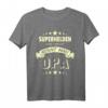 Superhelden ohne Umhang nennt man Opa T-Shirt – Originelles Geschenk für Großväter, Enkel, Enkelin, Geburtstags- und Weihnachtsgeschenk