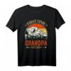 Bald Opa sein, Erstes Mal Opa 2024 T-Shirt – Lustiges Geschenk zur Schwangerschaftsankündigung, Vatertag & Babyparty