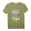 Herren Erste Mal Papa seit 2021 - Lustiges Vatertagsshirt für Männer, Papa Geschenkidee & Männertagsgeschenk
