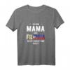 Mama Und Filipina Keine Angst Mutter Philippinen T-Shirt - Stolzes Filipino Design für Urlaub & Alltag