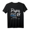 Werdendes Papa 2024 Loading T-Shirt – Geschenk für Schwangerschaftsankündigung, Babyparty & Geburt des Sohnes oder der Tochter