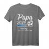 Werdendes Papa 2024 Loading T-Shirt – Geschenk für Schwangerschaftsankündigung, Babyparty & Geburt des Sohnes oder der Tochter