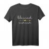 Gesegnete Mama T-Shirt für Frauen - Perfektes Muttertags-, Weihnachts- und Geburtstagsgeschenk mit Herz & Pfeilmotiv