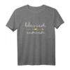 Gesegnete Mama T-Shirt für Frauen - Perfektes Muttertags-, Weihnachts- und Geburtstagsgeschenk mit Herz & Pfeilmotiv