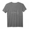 Baby Herzschlag T-Shirt – Geschenkidee für Mama & Papa zur Geburt, Schwangerschaft & Baby-Party