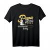 Papa 2023 Loading - Werdender Vater Baby Papa T-Shirt für Schwangerschaftsankündigung & Geburtsspecial