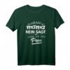 Wenn Mama nein sagt frag ich den Papa Fun Spruch T-Shirt – Lustiges Familien-T-Shirt für Eltern, Großeltern und Tanten