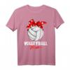 Volleyball Mama Volleyballerin Frauen Damen T-Shirt - Perfektes Geschenk für Volleyballfans, Vereins- und Hobbyspielerinnen zu Weihnachten & Geburtstag