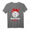 Volleyball Mama Volleyballerin Frauen Damen T-Shirt - Perfektes Geschenk für Volleyballfans, Vereins- und Hobbyspielerinnen zu Weihnachten & Geburtstag