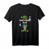Lustiges Mama Elfe Partnerlook T-Shirt für Weihnachten - Wein Saufen Geschenk für Frauen, Familie & Freunde