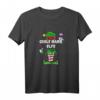 Lustiges Mama Elfe Partnerlook T-Shirt für Weihnachten - Wein Saufen Geschenk für Frauen, Familie & Freunde