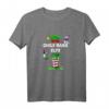 Lustiges Mama Elfe Partnerlook T-Shirt für Weihnachten - Wein Saufen Geschenk für Frauen, Familie & Freunde