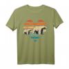 Mama Bear Herz Retro Vintage T-Shirt – Liebevolles Mama Geschenk mit Tiermotiv