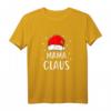 Damen Mama Claus Weihnachtsoutfit für Familie - Lustiges Weihnachts-T-Shirt als Geschenk für die Mutter & gemeinsames Heiligabend-Outfit
