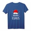 Damen Mama Claus Weihnachtsoutfit für Familie - Lustiges Weihnachts-T-Shirt als Geschenk für die Mutter & gemeinsames Heiligabend-Outfit